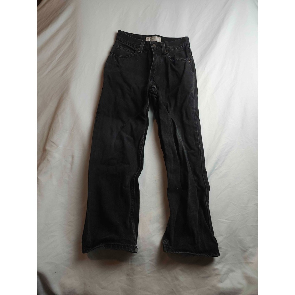 Levi Strauss Signature Jeans Womens 10 Black Relaxed Fit‎ Y2K Grunge Aesthetic